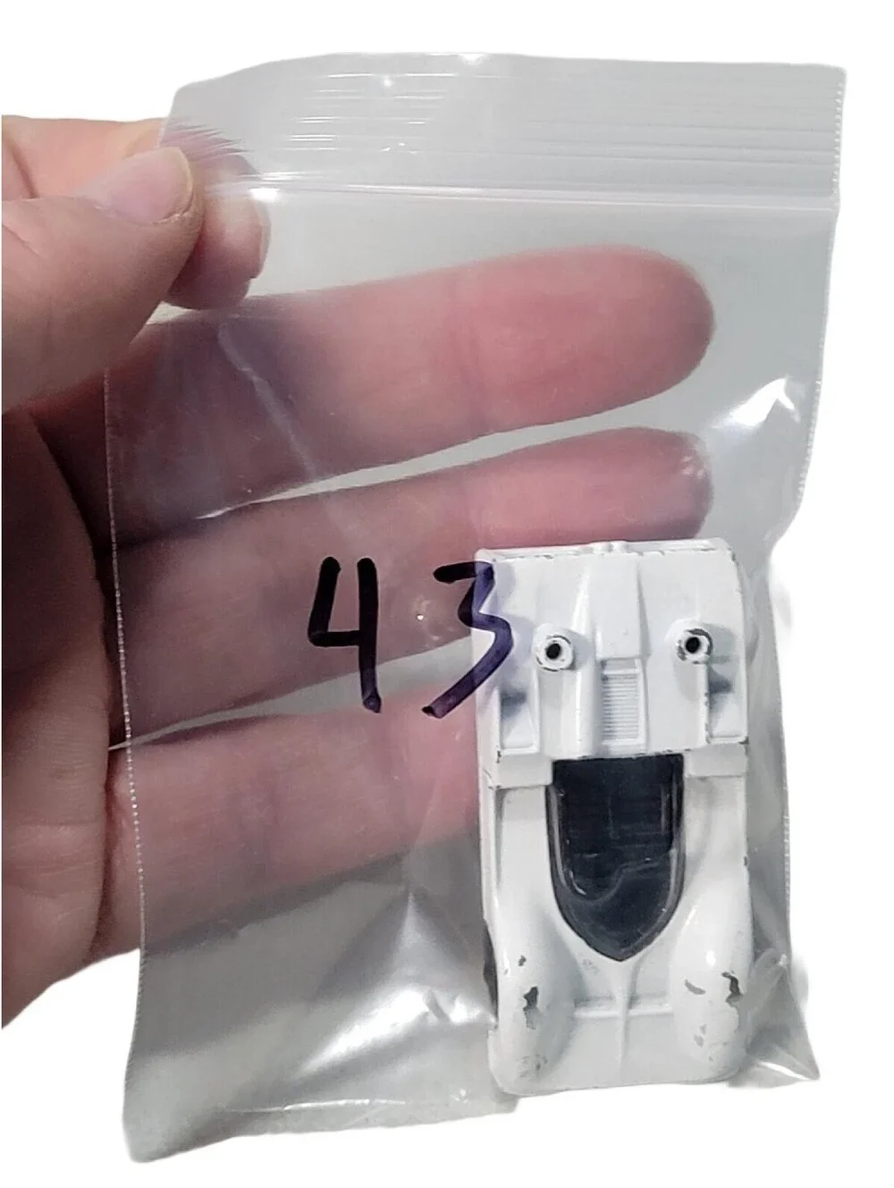 Hot Wheels Redline 1968 Chaparral 2G White w/Black Interior Good Tires NO Wing